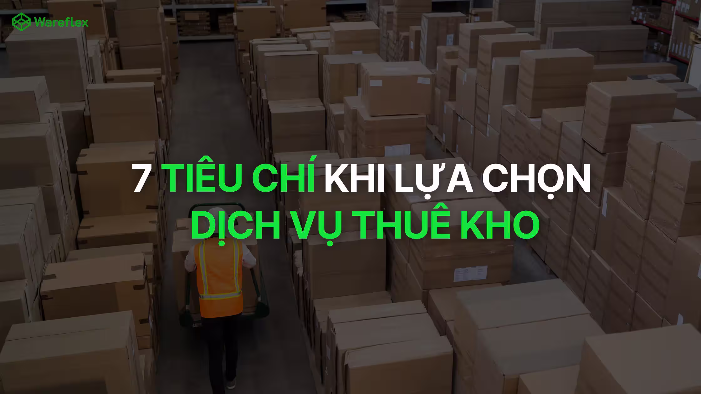 7 Tiêu chí khi lựa chọn dịch vụ thuê kho
