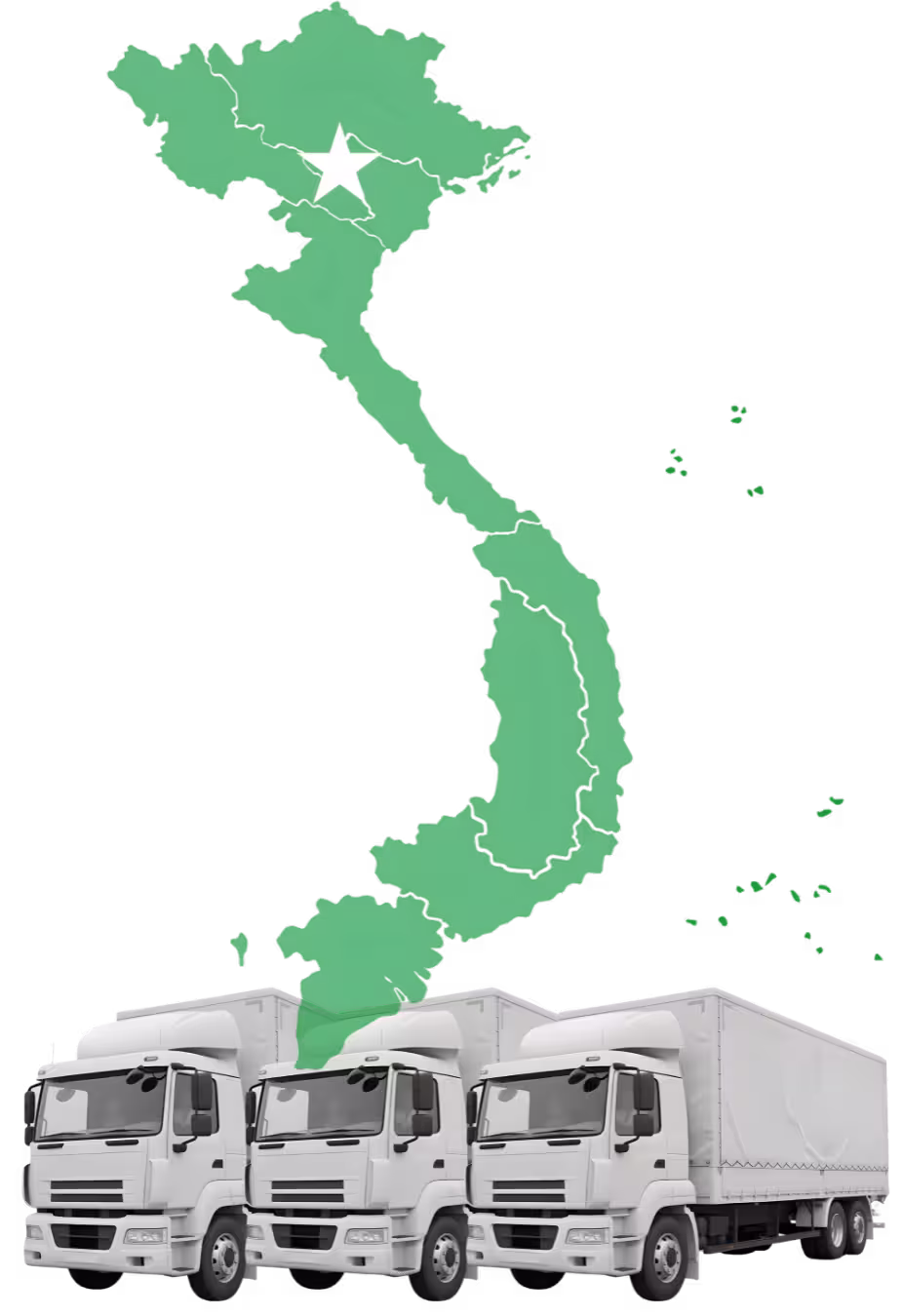 Vietnam with truck image